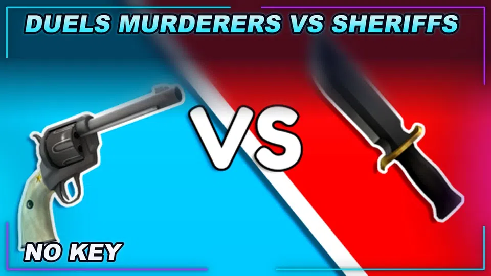 Thumbnail for [🌌DUELS] Murderers VS Sheriffs Script | NO KEY