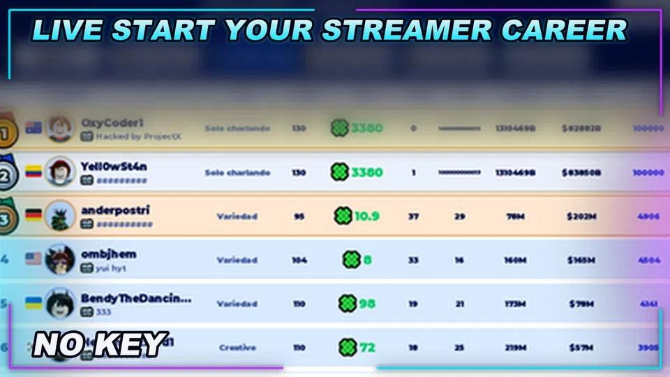 Thumbnail for {🔴LIVE} Start Your Streamer Career! Script | NO KEY | OP FEATURES