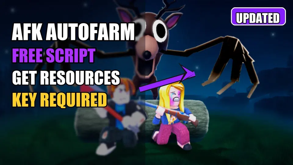 Thumbnail for 99 Nights in the Forest AFK Autofarm Script - Automate Resource Collection