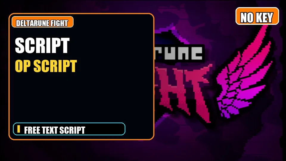 Thumbnail for DELTARUNE Fight Script | NO KEY | Fast Text Access