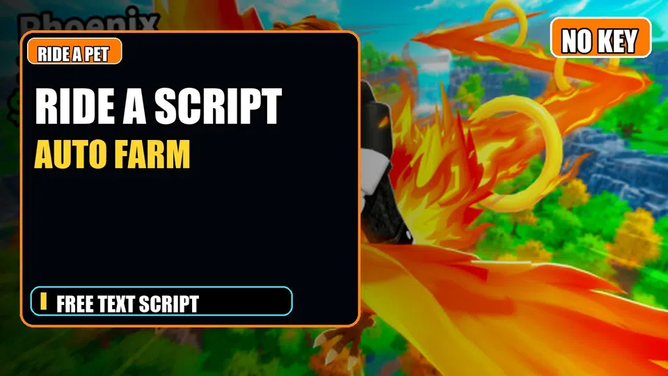 Thumbnail for Ride A Pet Script | NO KEY | AUTO FARM | Fast Text Access