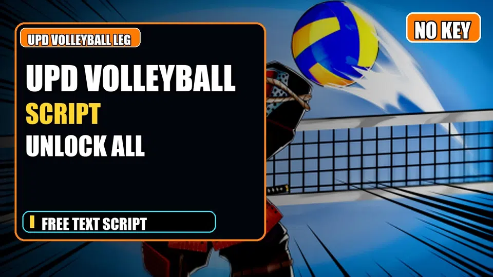 Thumbnail for [UPD] Volleyball Legends Script | NO KEY | UNLOCK ALL | SCRIPT HUB