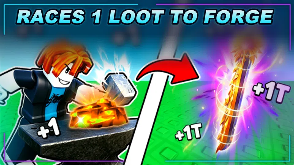 Thumbnail for [Races]+1 Loot To Forge Script | OP FEATURES | UPDATED 2026