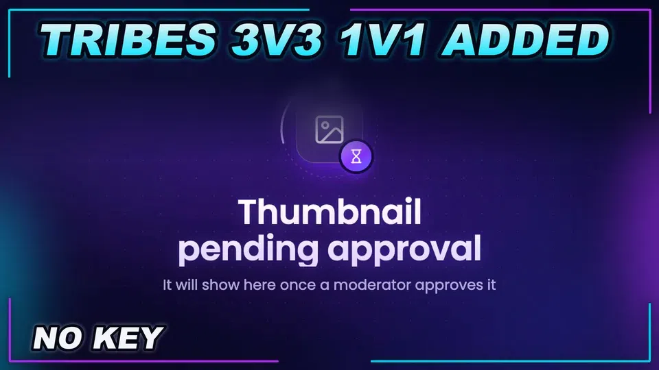 Thumbnail for Tribes 3v3 [1v1 added!] Script | NO KEY | Fast Text Access